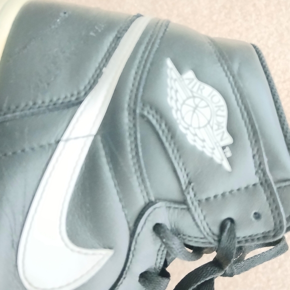 Nike Jordan Shoes Black Retro 1 High OG "Yin Yang" Size 11.   FL - Picture 6 of 10